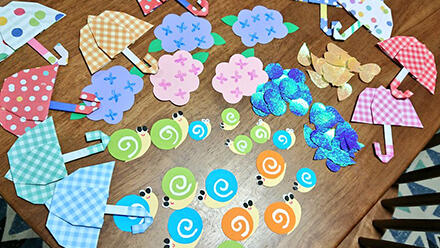 保育園の制作物